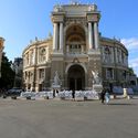© Shutterstock  | VyacheslavOnishchenko,Odesa, Ukraine June 1, 2022 Odesa State Academic Opera and Ballet Theatre. Barriades and sandbags. U-RE-HERIT  Aims to Redefine Contemporary Cultural Preservation and Restoration in the Context of Ukraine - Image 2 of 7