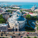 © Shutterstock | Hrecheniuk Oleksii, Aerial view of the Odessa State Academic Opera and Ballet Theatre U-RE-HERIT  Aims to Redefine Contemporary Cultural Preservation and Restoration in the Context of Ukraine - Image 4 of 7