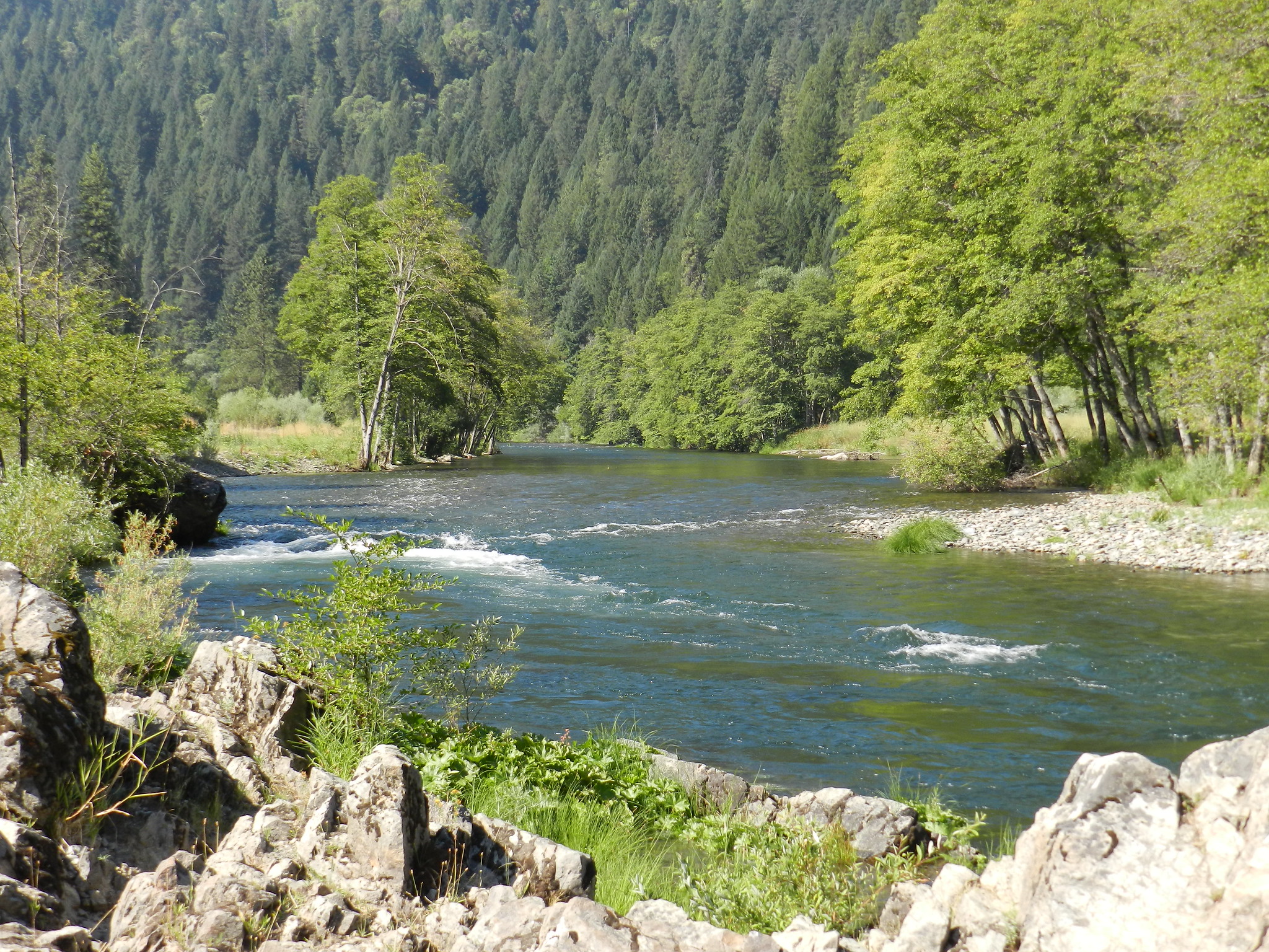 The Trinity River in Trinity County, which is part of the the Bureau of Land Management's Northwest California integrated resource management plan. The Trinity River in Trinity County, which is part of the the Bureau of Land Management's Northwest California integrated resource management plan.
