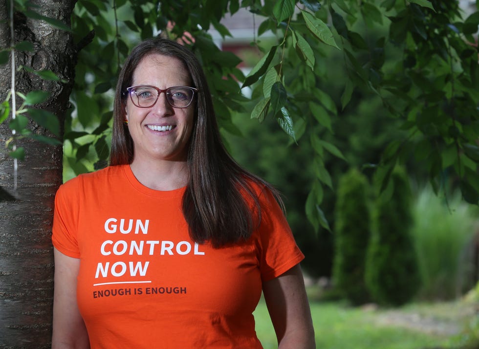 Pictured here is Everyday Hero Jane Butler who donated a kidney to a stranger and raised money to build a playground in Vietnam.