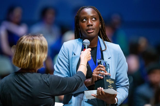 High school seniors from Leon County Schools were recognized for their academic achievements in 15 categories during the 19th Best & Brightest ceremony at the Ruby Diamond Concert Hall on Wednesday, May 15, 2024.