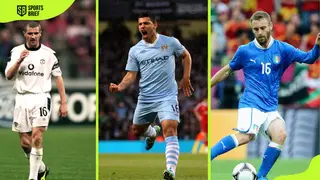 Who are the top 10 best number 16 soccer players in the history of the sport