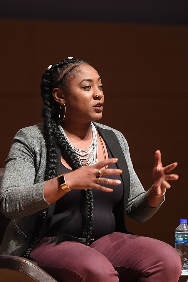 Alicia Garza. Photo: Filip Wolak (via Flickr CC BY-NC-SA 2.0)