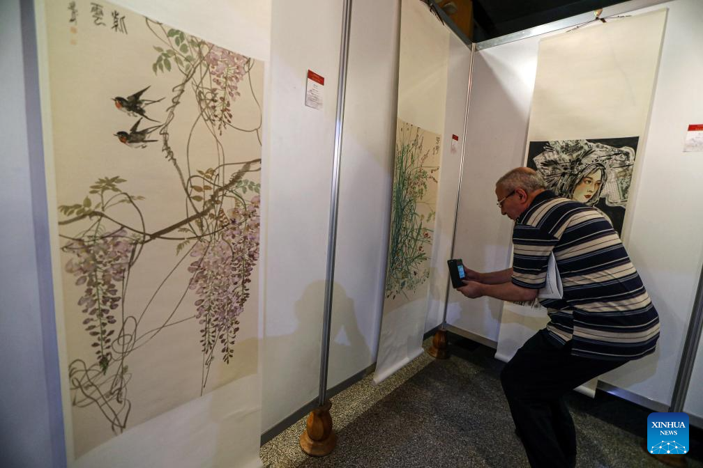 Roundup: China's Shandong Art Exhibition in Cairo Attracts Egyptians, Promotes Cultural Exchange