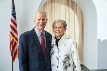 Dr. Leonard Berry and his wife Nancy, former mayor of College Station