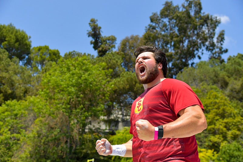 USC student-athlete Matthew Katnik