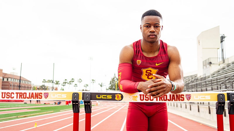 USC student-athlete Tade Ojora