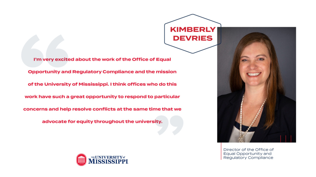 UM Names New Head of Equal Opportunity and Regulatory Compliance