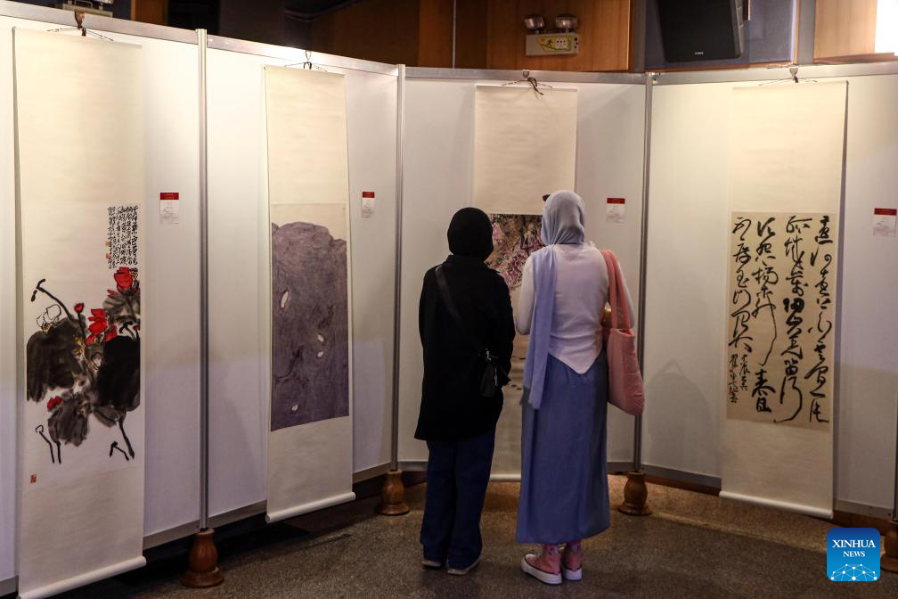 Roundup: China's Shandong Art Exhibition in Cairo Attracts Egyptians, Promotes Cultural Exchange