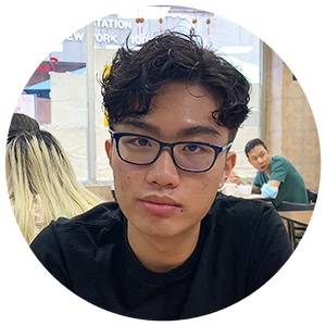 Circular crop of first generation student Jacky Chen.