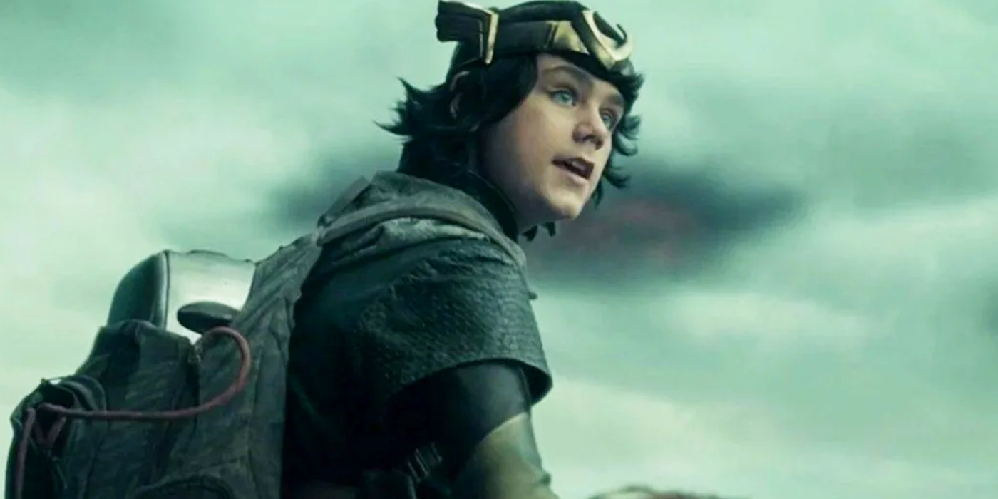 Kid Loki talking in Loki season 1