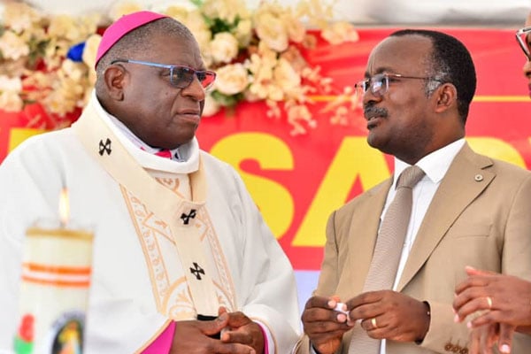 Archbishop Ssemogerere lauds NWSC boss for transforming church Archbishop Ssemogerere lauds NWSC boss for transforming church