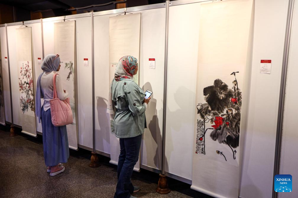 Roundup: China's Shandong Art Exhibition in Cairo Attracts Egyptians, Promotes Cultural Exchange