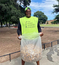 Preston Ross III started a clean up movement