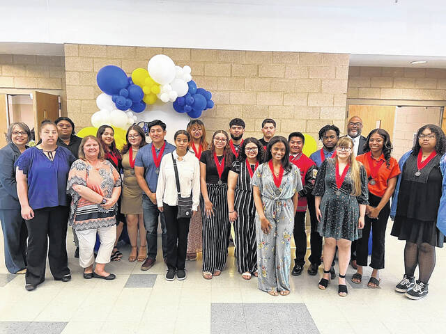 Red Springs High School students academic achievements were celebrated during the NC Scholars Ceremony in April.