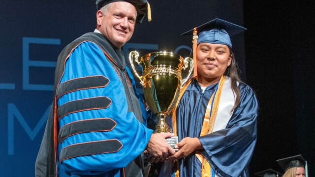 Damaris Ambrosio-Reyes, 2024 President’s Service Cup Recipient. (College of The Albemarle)