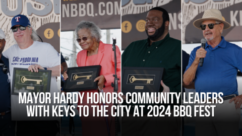 Mayor Hardy honors community Leaders with Keys to the City at 2024 BBQ Fest — Neuse News