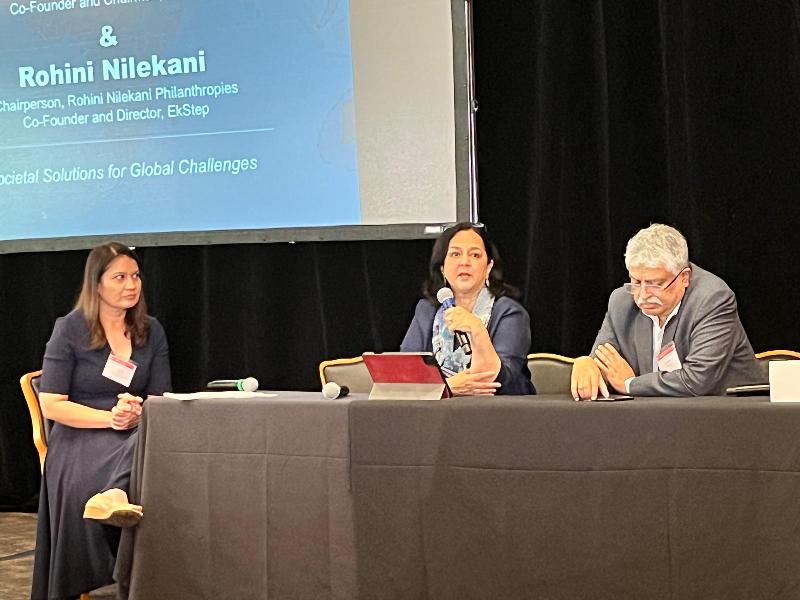 Philanthropist Rohini Nilekani talks about stronger society and empathy Philanthropist Rohini Nilekani talks about stronger society and empathy