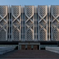 Lenin Museum by Yevgeny Rozanov and Vsevolod Shestopalov in Tashkent