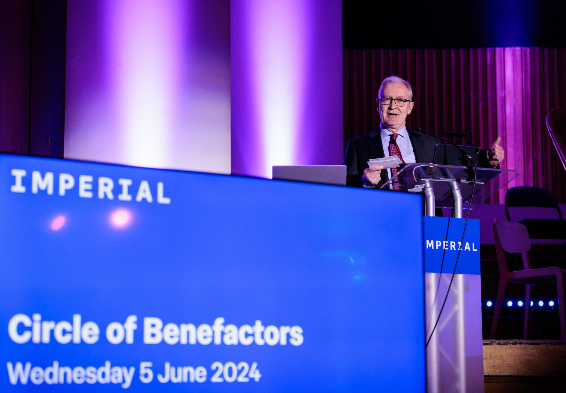 Professor Hugh Brady, President