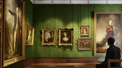 RIBA Inside the Gainsborough House Museum