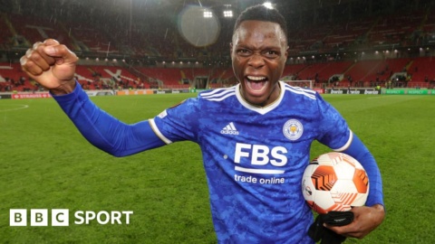 Patson Daka: Zambia striker calls Leicester team-mate Jamie Vardy ‘an inspiration’