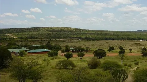 Mary Scanlan Landscape around Baraka School