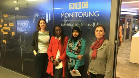 BBC Four of the BBC Monitoring team