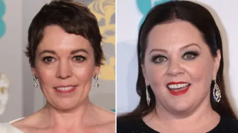Getty Images Olivia Colman and Melissa McCarthy