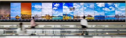 Sony Haneda Airport installation
