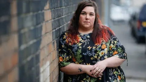 Tom Maddick/SWNS Jemma, standing near her home in Lancashire