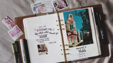 @nita.draws A page from a bullet journal. Nita, Malaysia