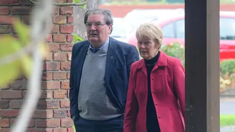Pacemaker John and Pat Hume pictured in 2010