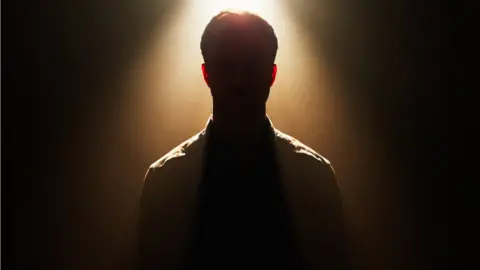 Getty Images Silhouette of a man (posed by a model)
