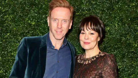 Getty Images Damian Lewis and Helen McCrory