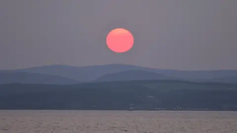 Heather Chrisp Pink sunset