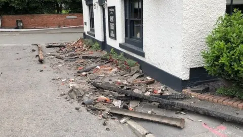 The tap and run after the fire