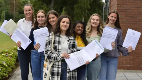 Pacemaker A group of students holding their results