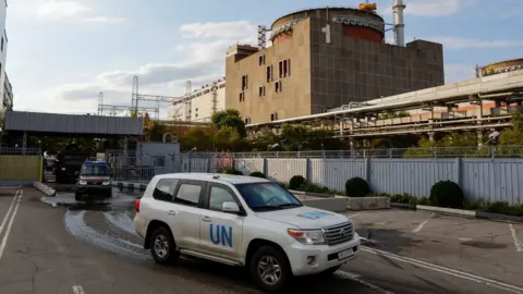 Reuters UN mission at the Zaporizhzhia plant
