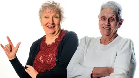 Alan Peebles / BBC Scotland Wilma and Betty