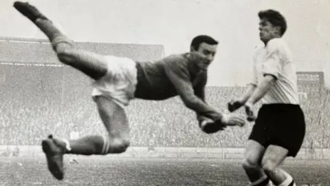Press Association Barry bridges leaping into the air while playing for Chelsea against Huddersfield in 1964