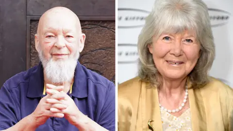 PA/Getty Michael Eavis and Jilly Cooper