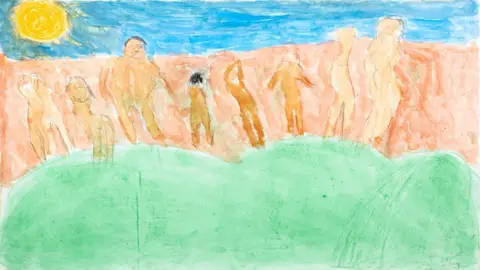 Koestler Trust platinum watercolour