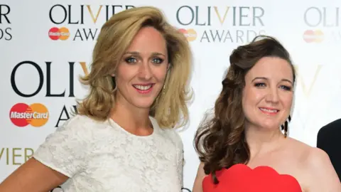 PA Kate Pakenham (left) and Josie Rourke