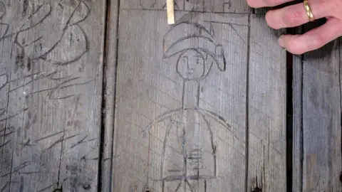 English Heritage Graffiti found at Dover Castle