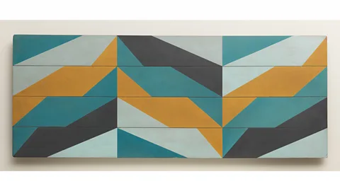Lygia Clark, Modulated surface number 9, 1957. (Courtesy of Associação Cultural, Rio de Janeiro)