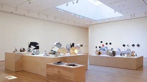 The hinged structures of Clark's 'bichos' are intended to be reshaped by viewers at will (Thomas Griesel/MoMA)