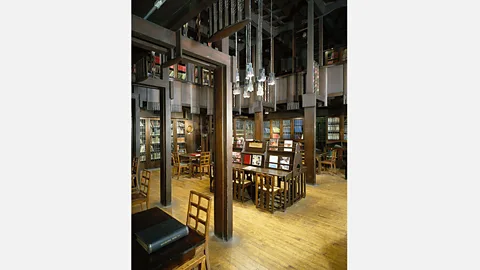 Arcaid Images / Alamy The spellbinding library at the Glasgow School of Art (Credit: Arcaid Images / Alamy)