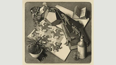 2015 The M.C. Escher Company – Baarn, The Netherlands Some of Escher's work appeared on album covers, including Mott the Hoople's eponymous debut (Credit: 2015 The M.C. Escher Company – Baarn, The Netherlands)