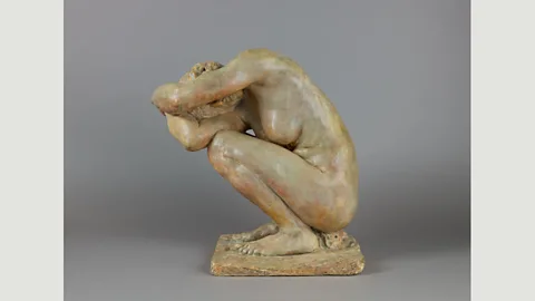 Musée Camille Claudel In contrast to Rodin’s, there is little in Claudel’s work, such as Femme accroupie, that is overtly sexual (Credit: Musée Camille Claudel)